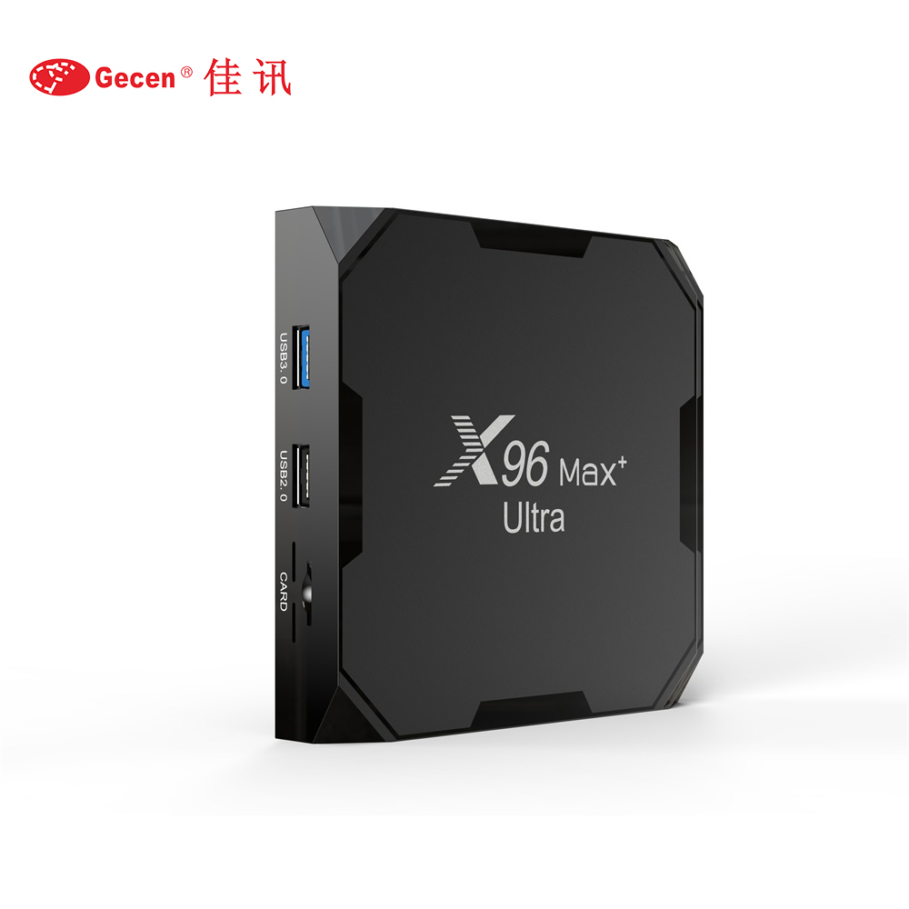 Amlogic S905X4 Quad Core TV Box Android 11 media Player Dual wifi X96 Max+ Ultra android tv box