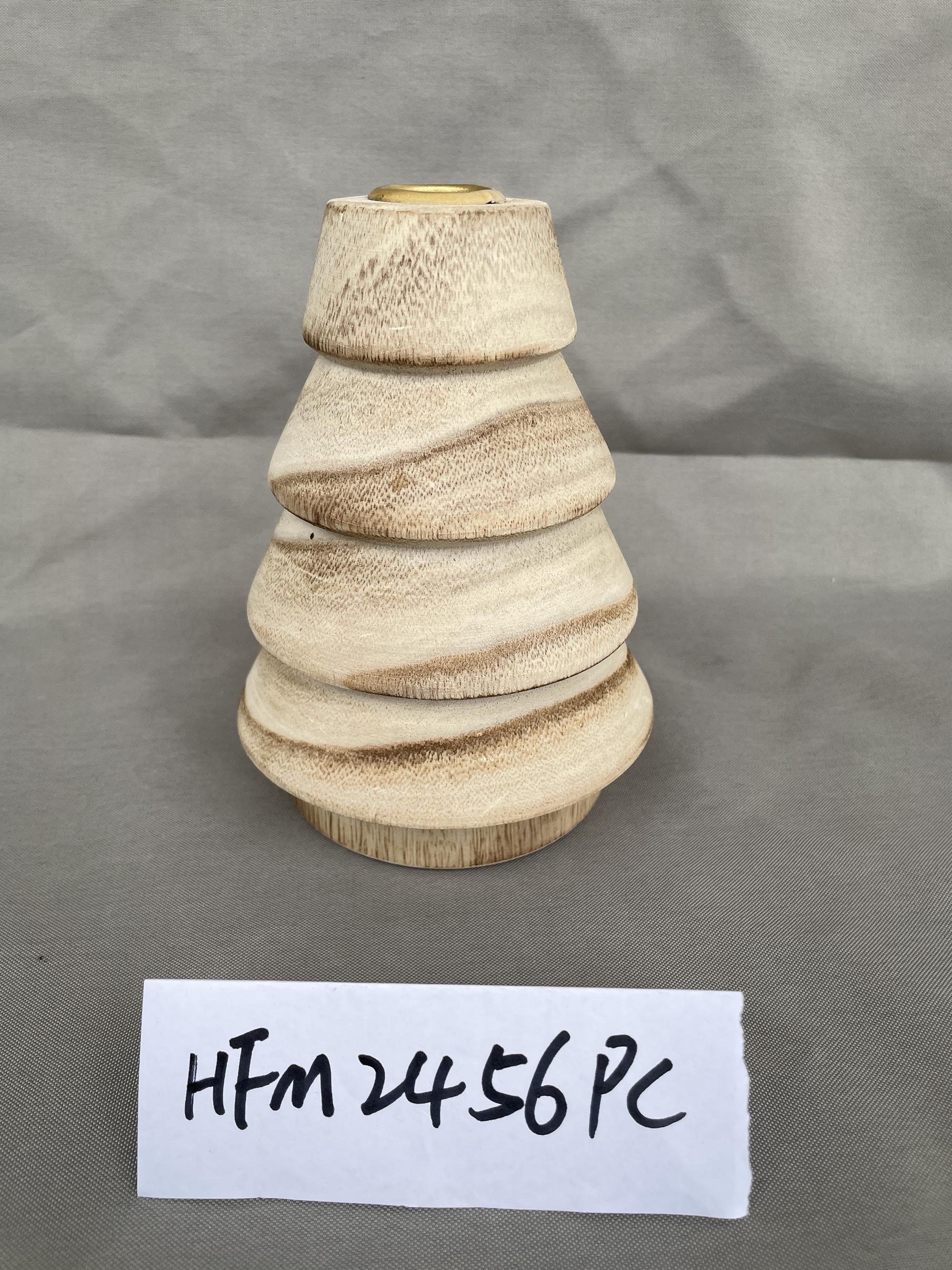 Wooden Candle Holder