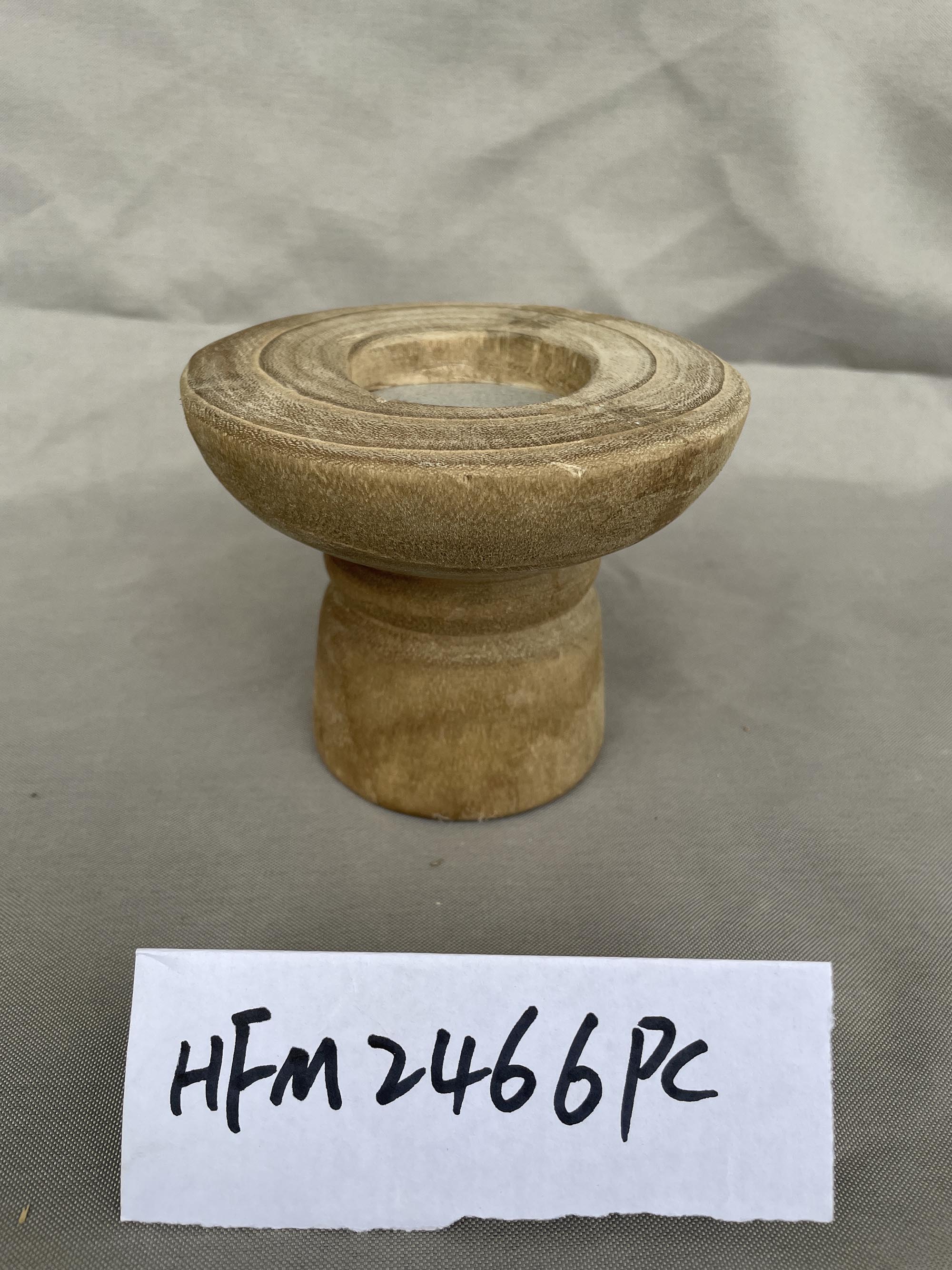 Wooden Candle Holder