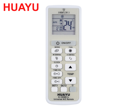 Universal Aircon Remote Control K-1036e+l
