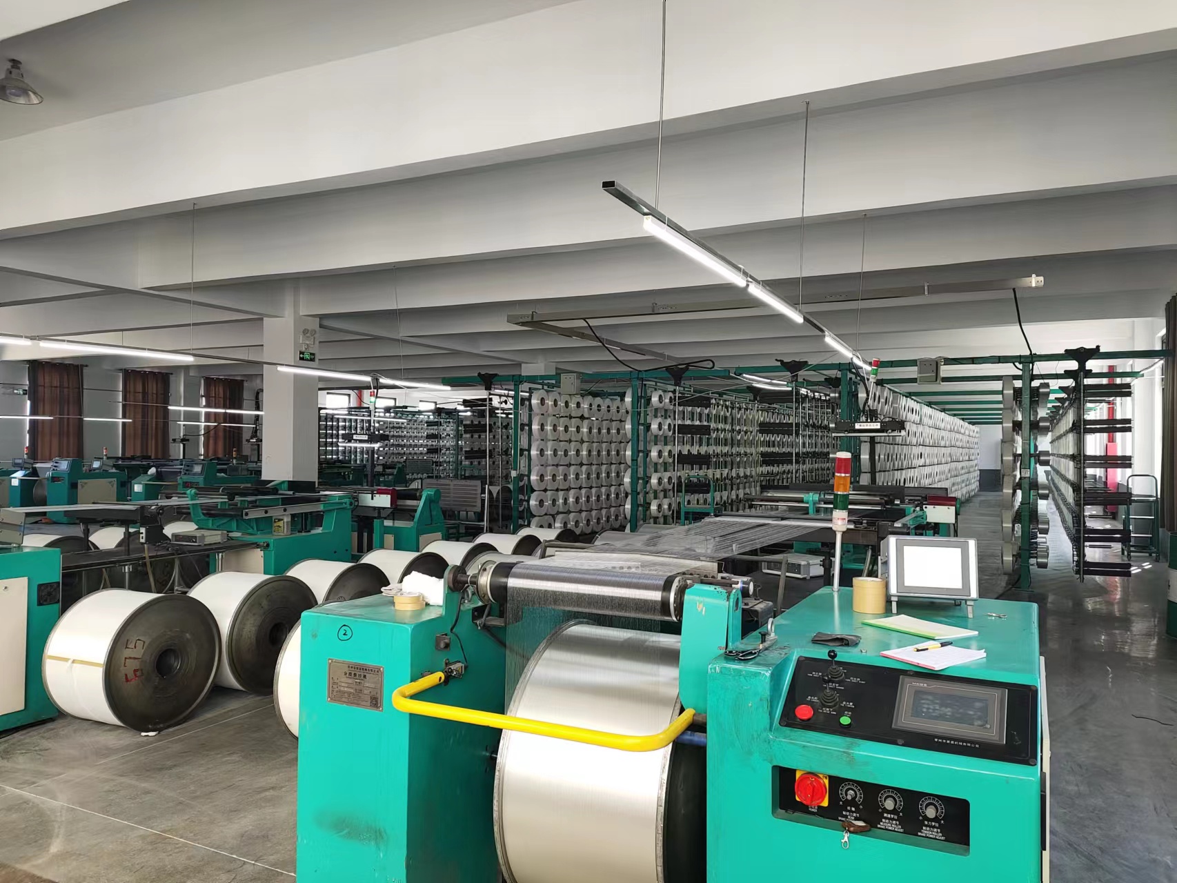 Zhejiang Jieling Beauty Warp Knitting Co., Ltd. – glossy plain fabric 3
