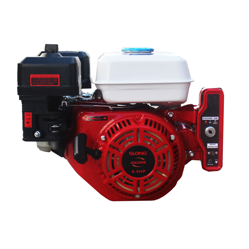 Slong Sl200 Electric Start 6.5hp Air Cooled Gasoline Engine