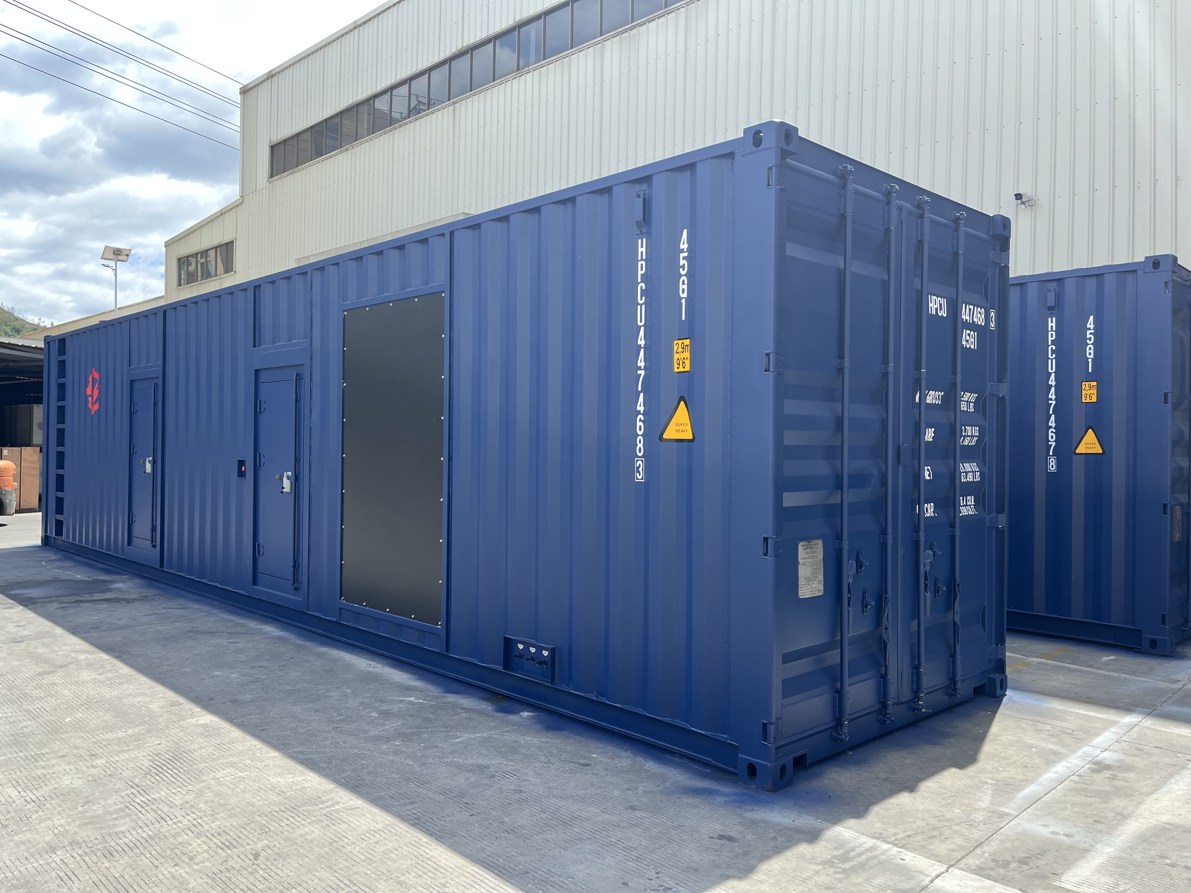 Contaier type diesel generator