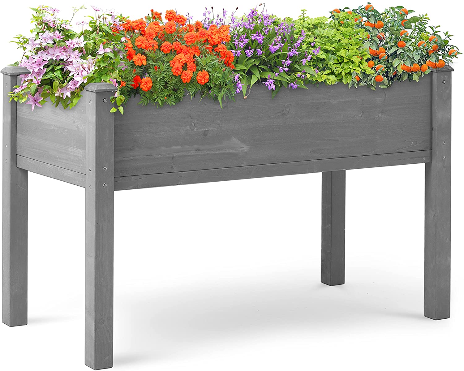 Wooden Raised Garden Planter