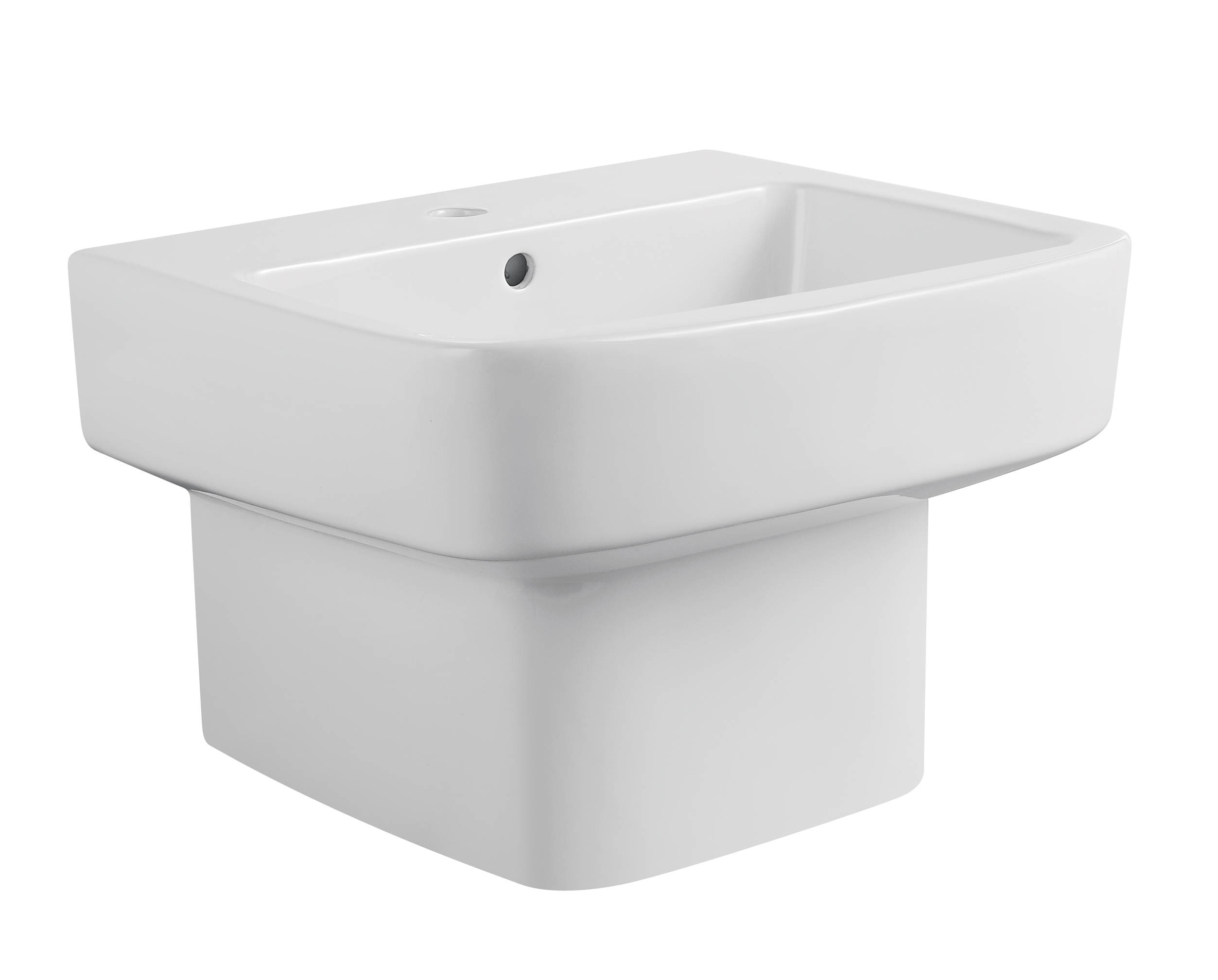Wall-hung basin