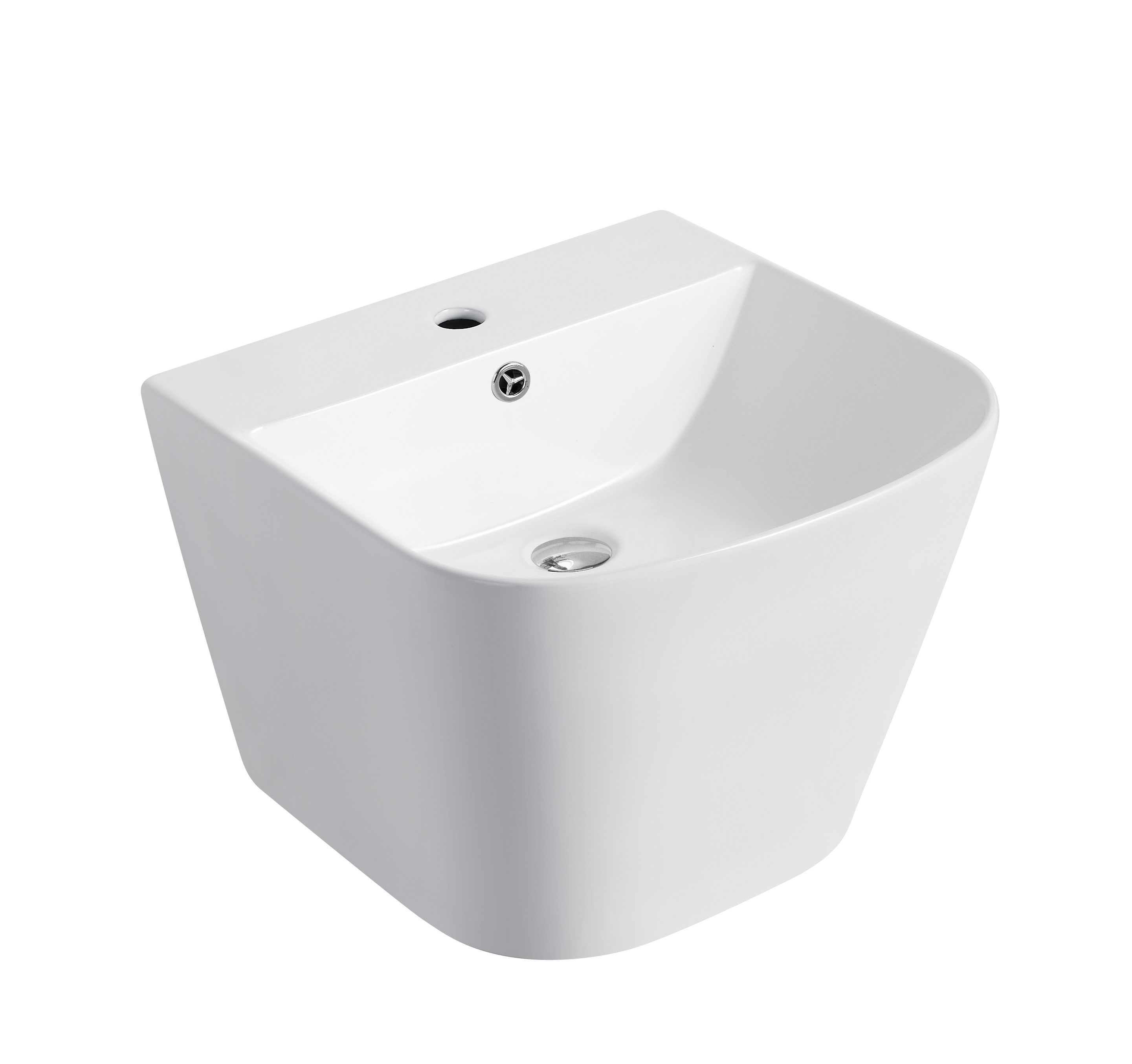 Wall-hung basin