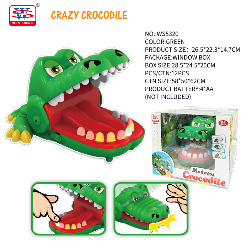 Crazy crocodile