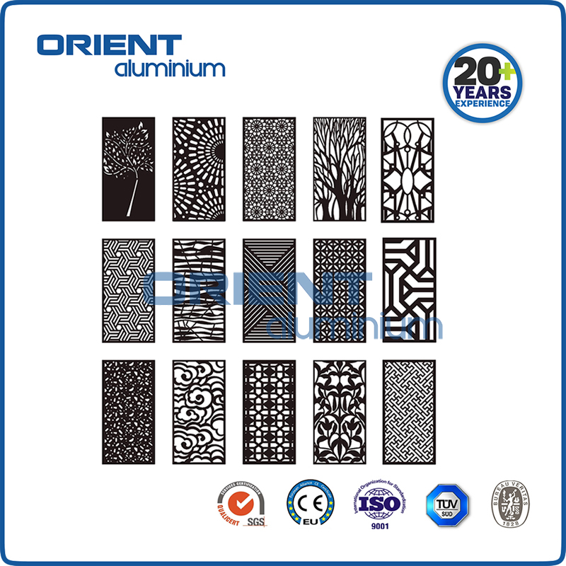 House Decorative Aluminium Laser Cut Screen/Laser Cut Panel/Laser Cut Fence