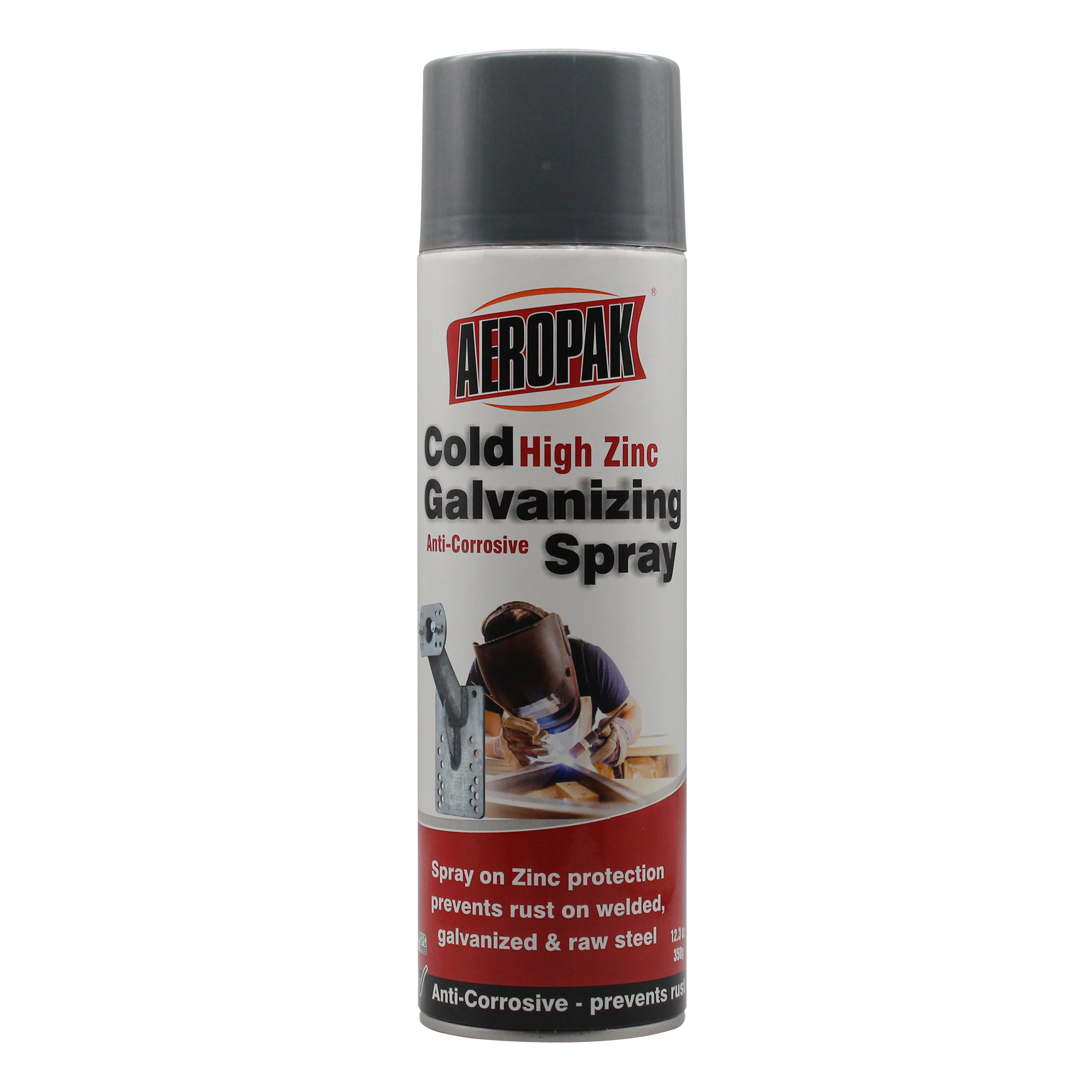 Aeropak 500ml Aerosol Cold Galvanizing Spray Paint