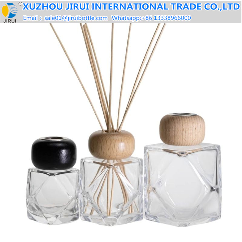 Clear glass bottle decorative aromatherapy glass bottle 50ml 100ml 200ml