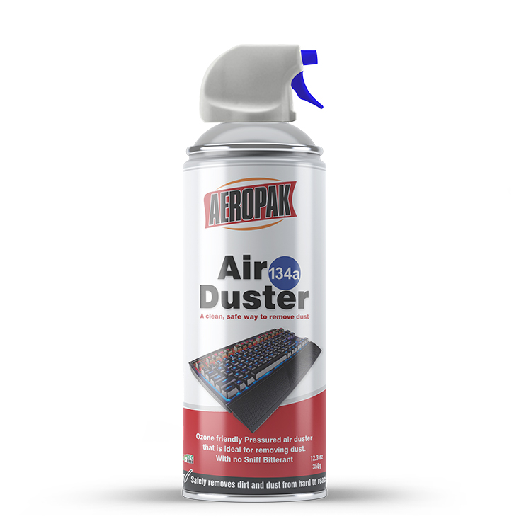 Aeropak 500ml Aerosol Dust Off Disposable Compressed Gas Air Duster Spray