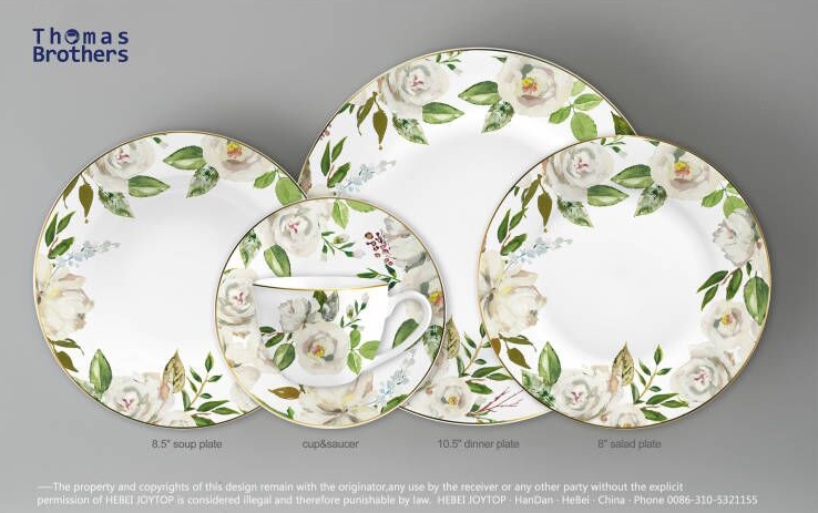 Floral New Bone China