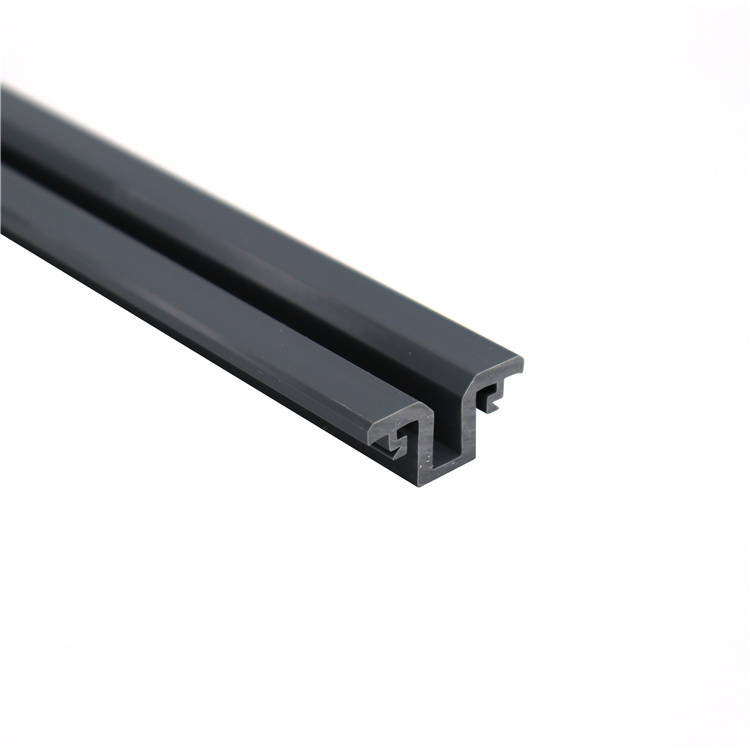 grey,shing surface pvc profile