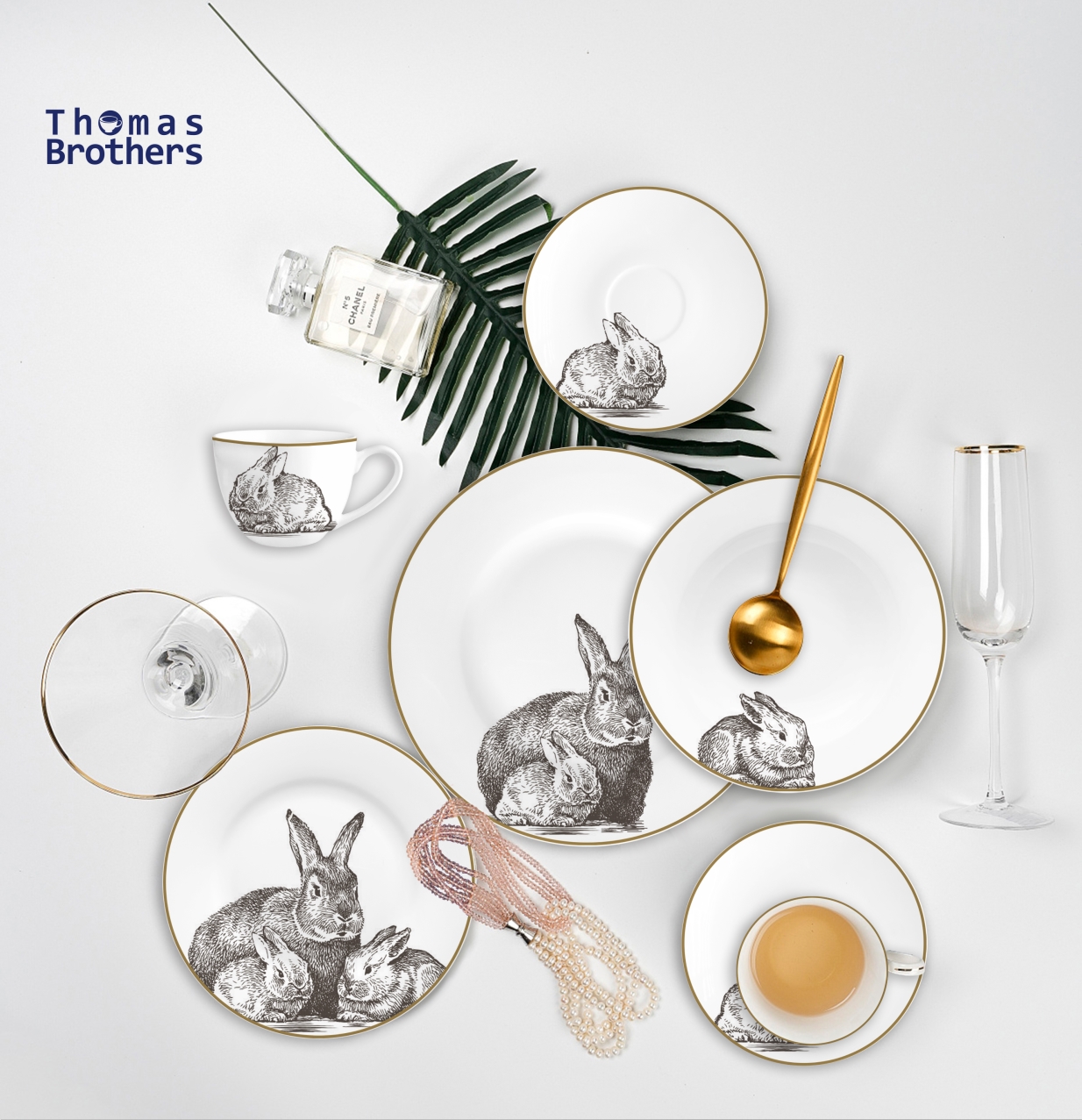 Animal super white new bone china