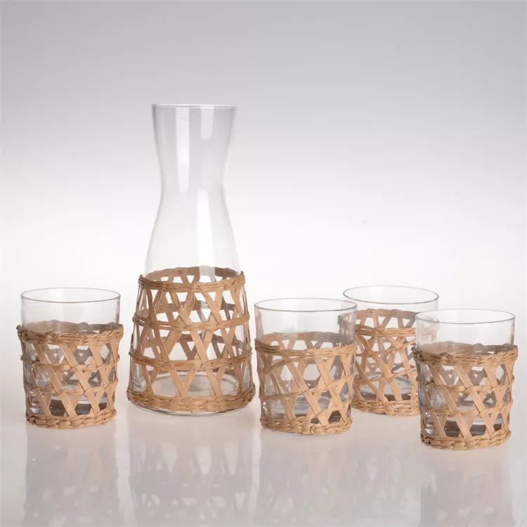 Rattan glasses