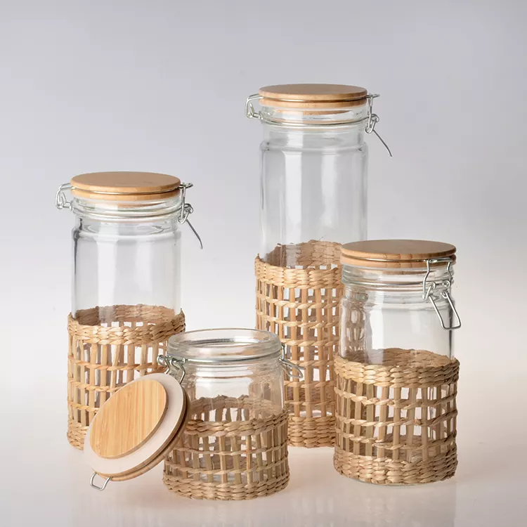 Rattan glasses