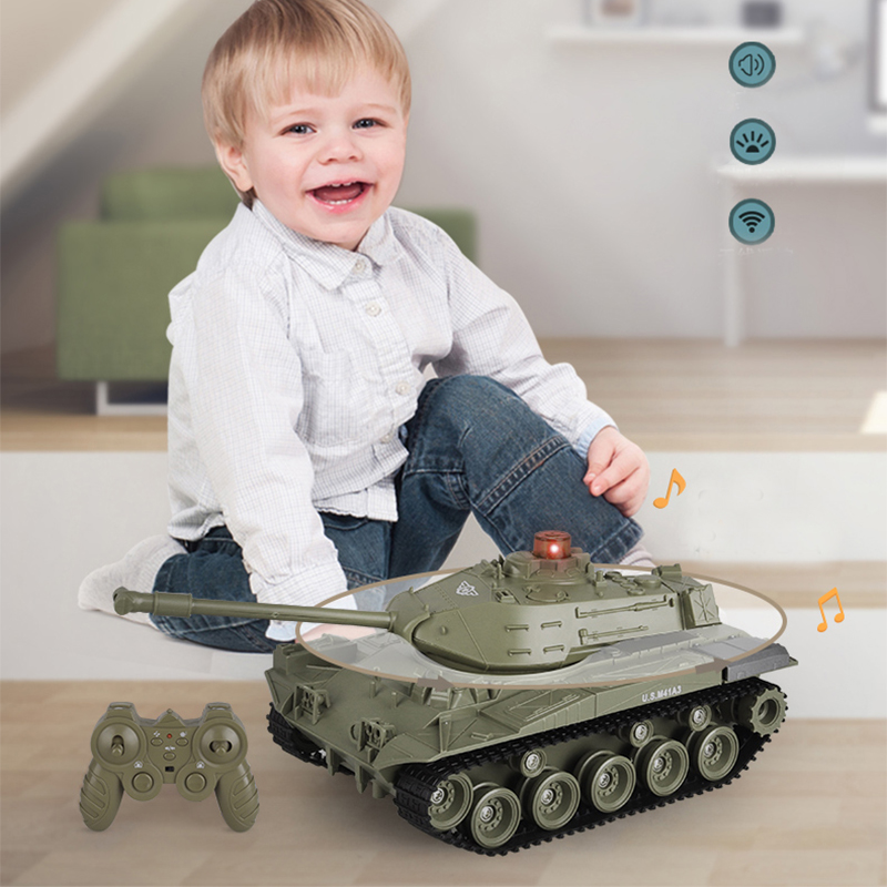 1/30 RC Tank Truck Remote Control Military Battle Toy Vehicle