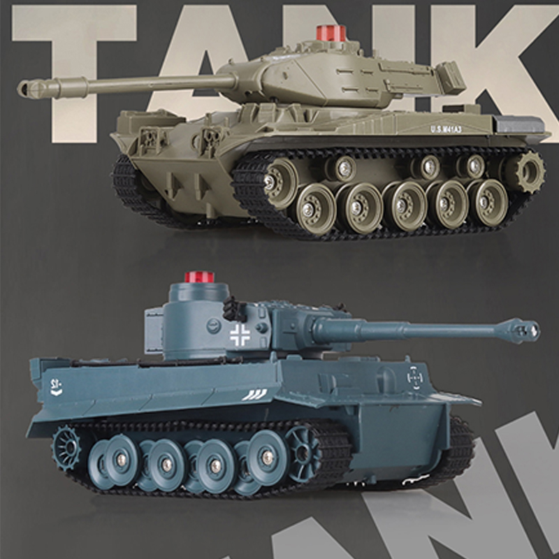 1/30 RC Tank Truck Remote Control Military Battle Toy Vehicle