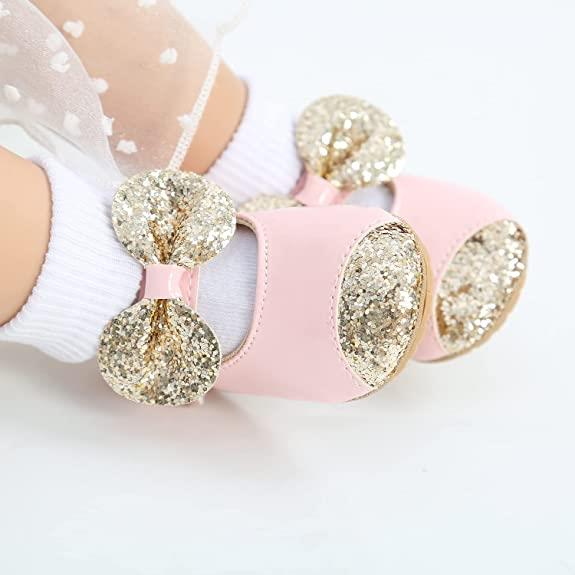 Baby girl shoes non-slip slippers sneakers soft sole soft help newborn cartoon toddler room shoes