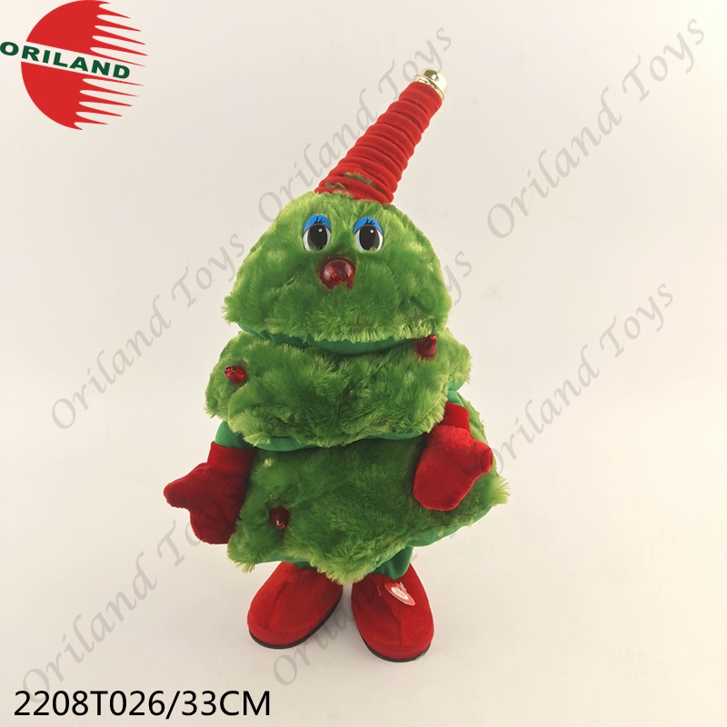 Plush Christmas Tree Singing &Dancing Christmas Gift Toy