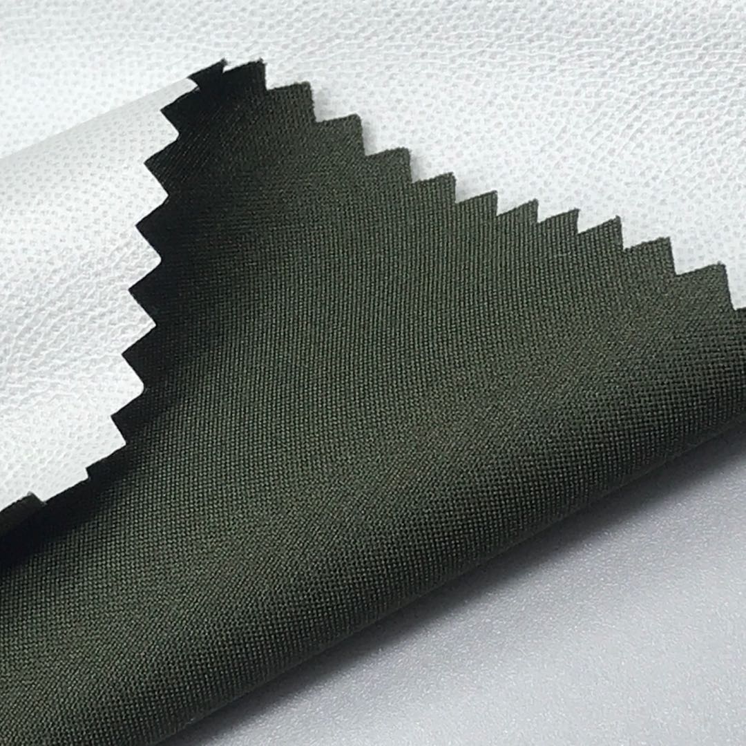 75D mechanical pongee fabric laminated TPU film