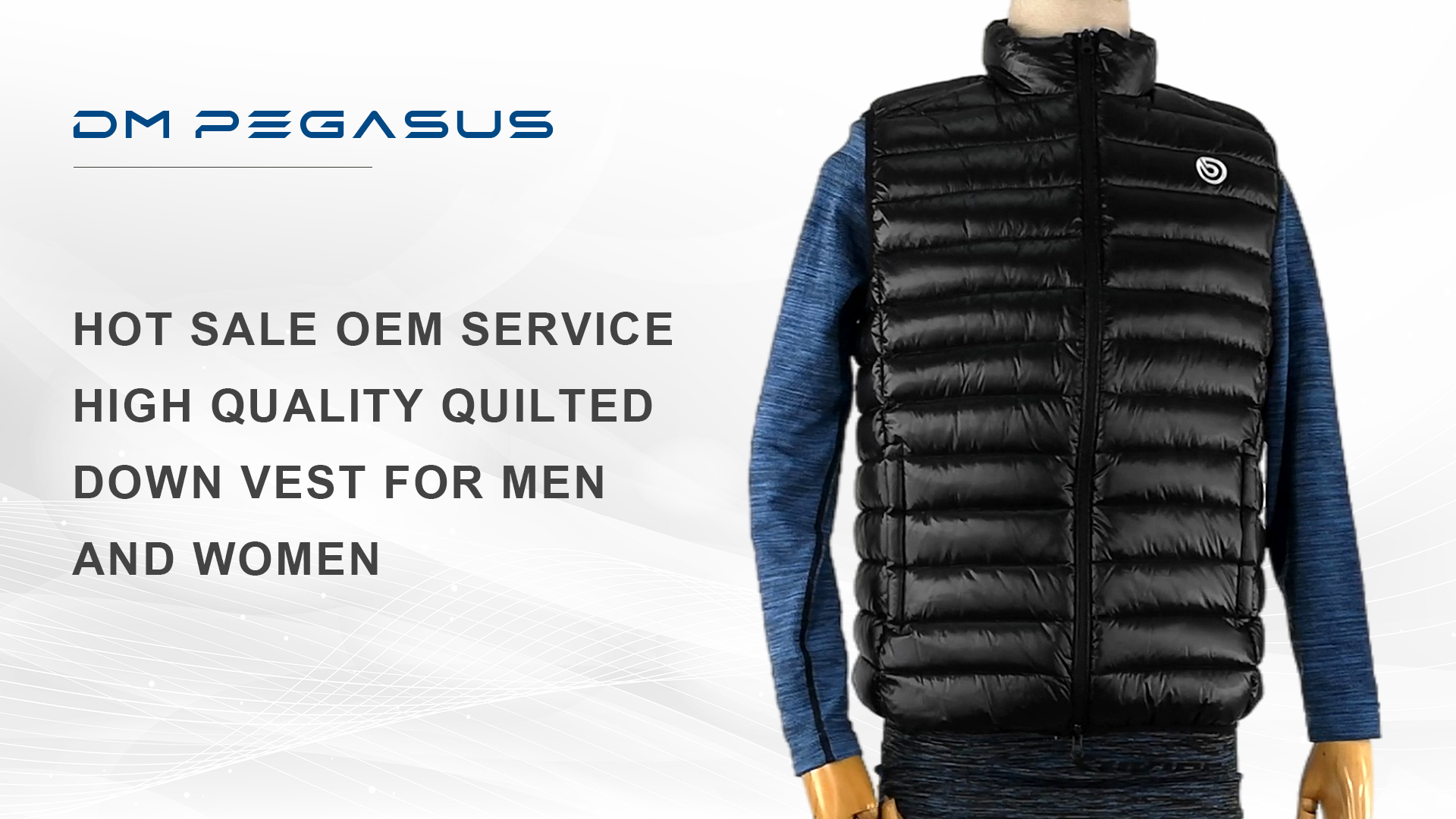 Quilted Down Vest For Men and Women