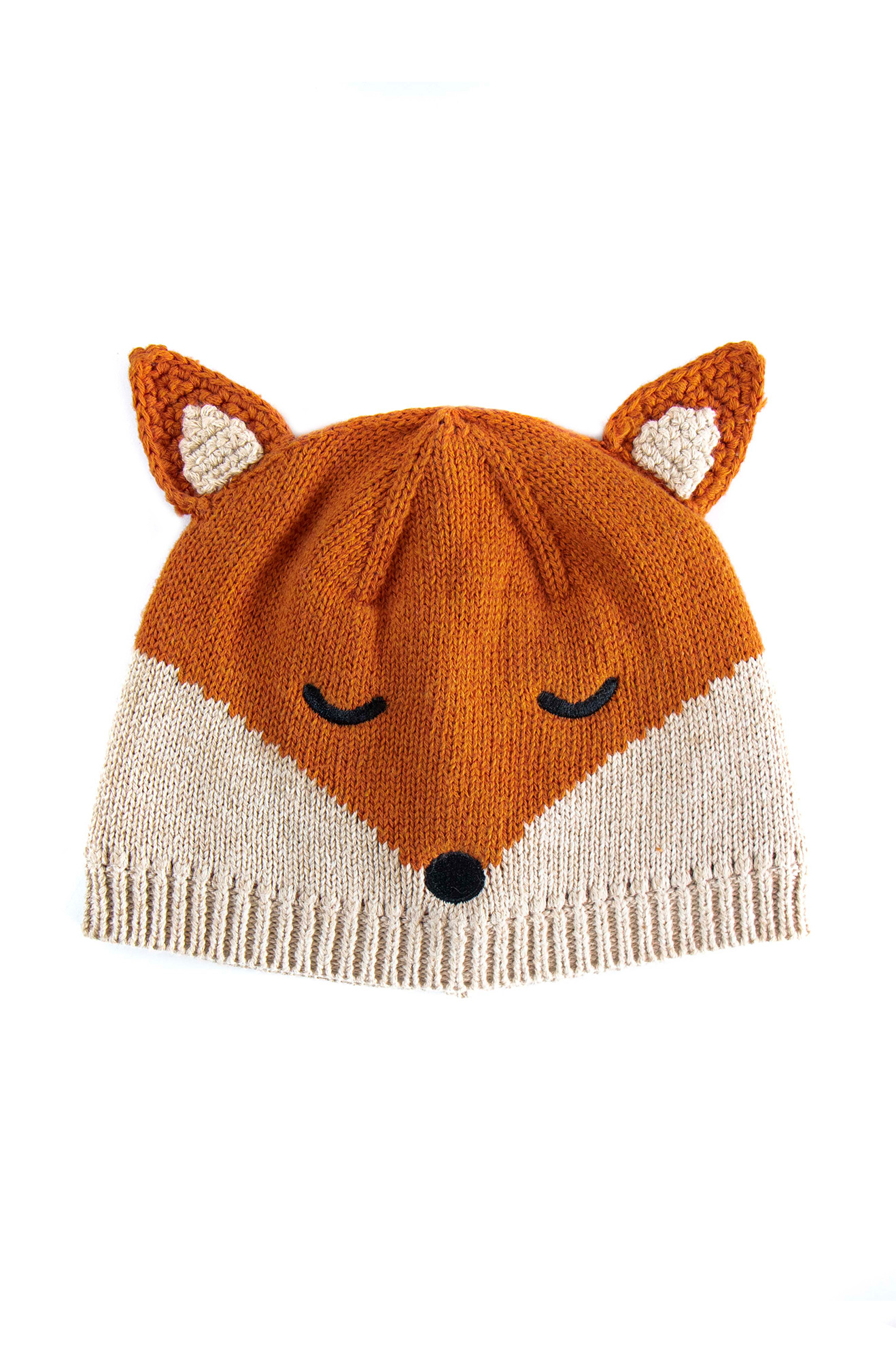 Kids Jacquard Knitted Beanie Hat