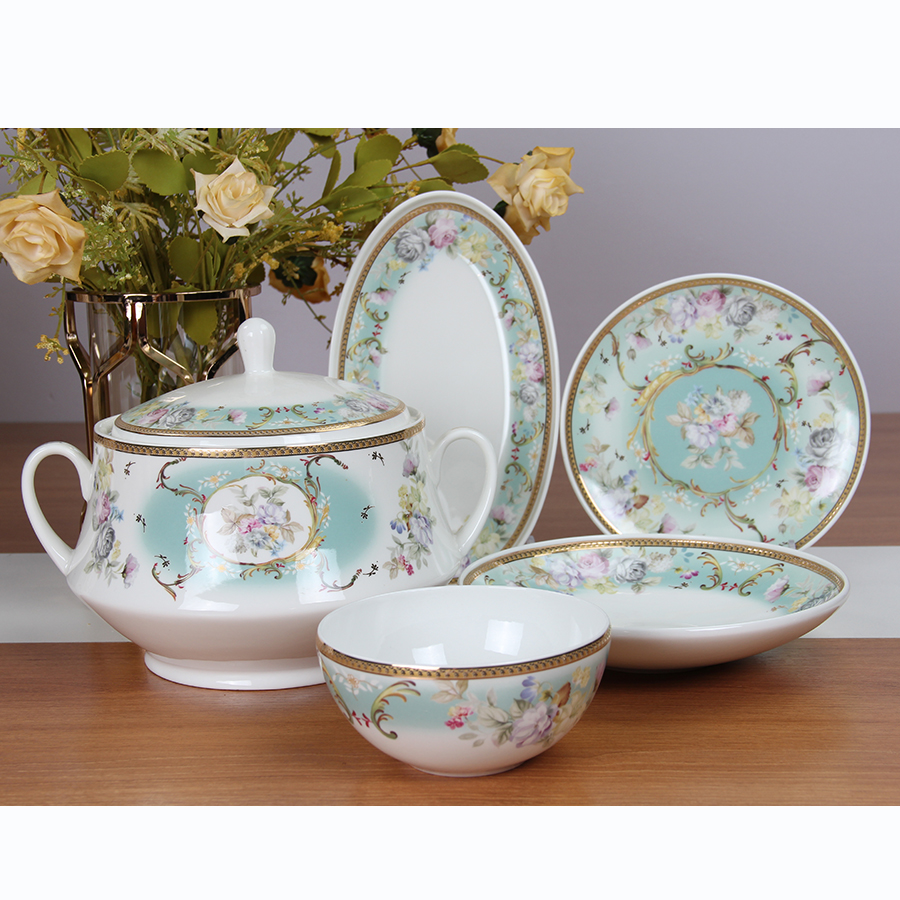 Hn804078 Fine Bone China Plate