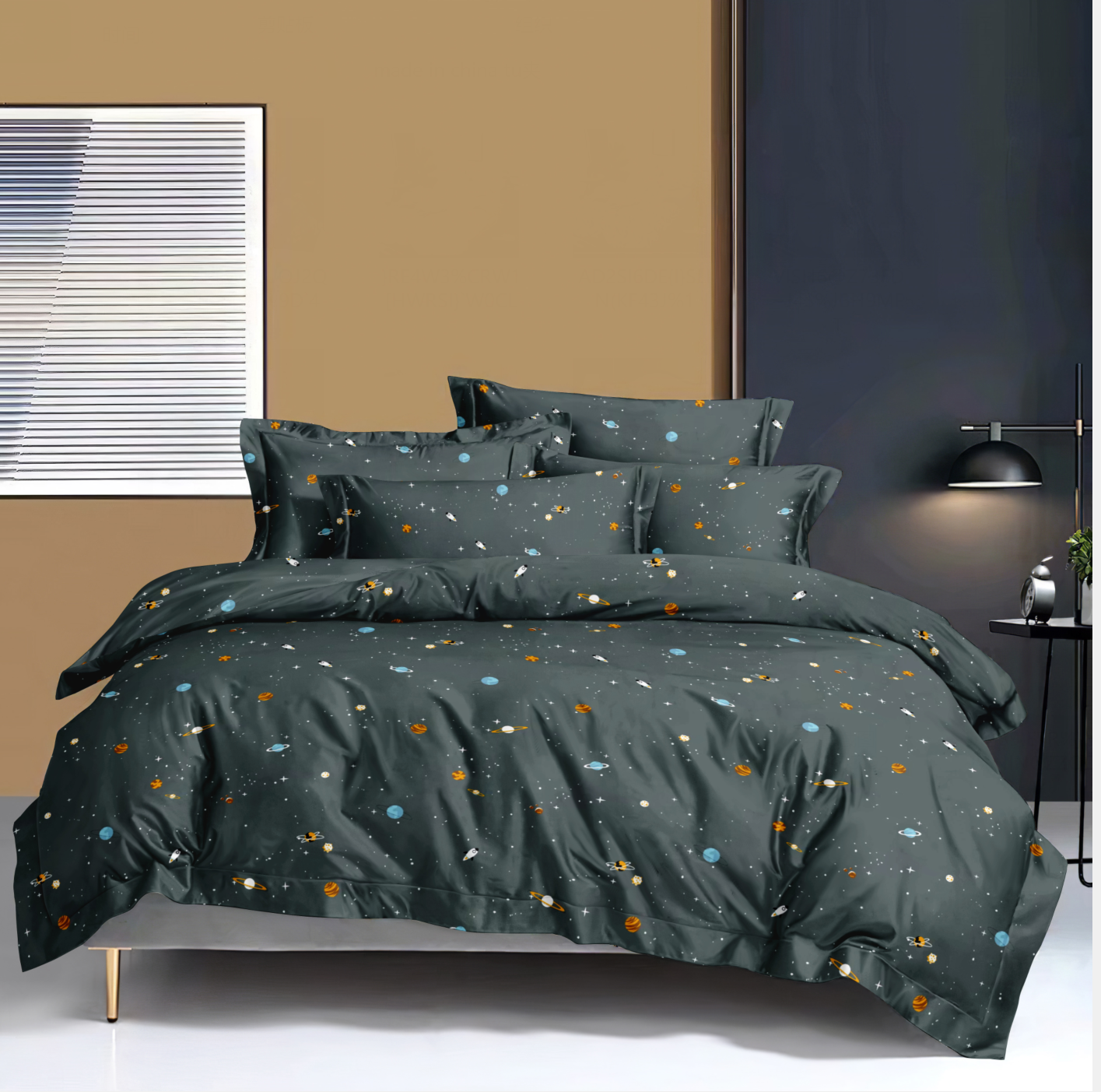 135gsm polyester disperse printing fabric, bedsheet fabric