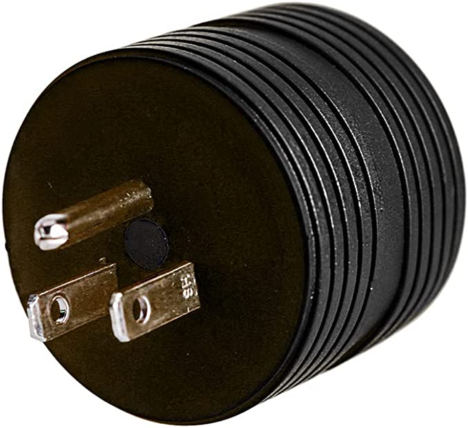 EPICORD RV Electrical Converter Plug, 3 Prong 15 amp Male to 30 amp Female RV Camper Generator Plug