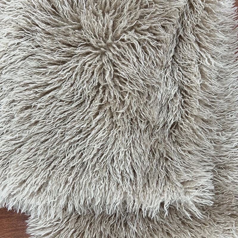 Jacquard Big Rabbit Fur Long Hair