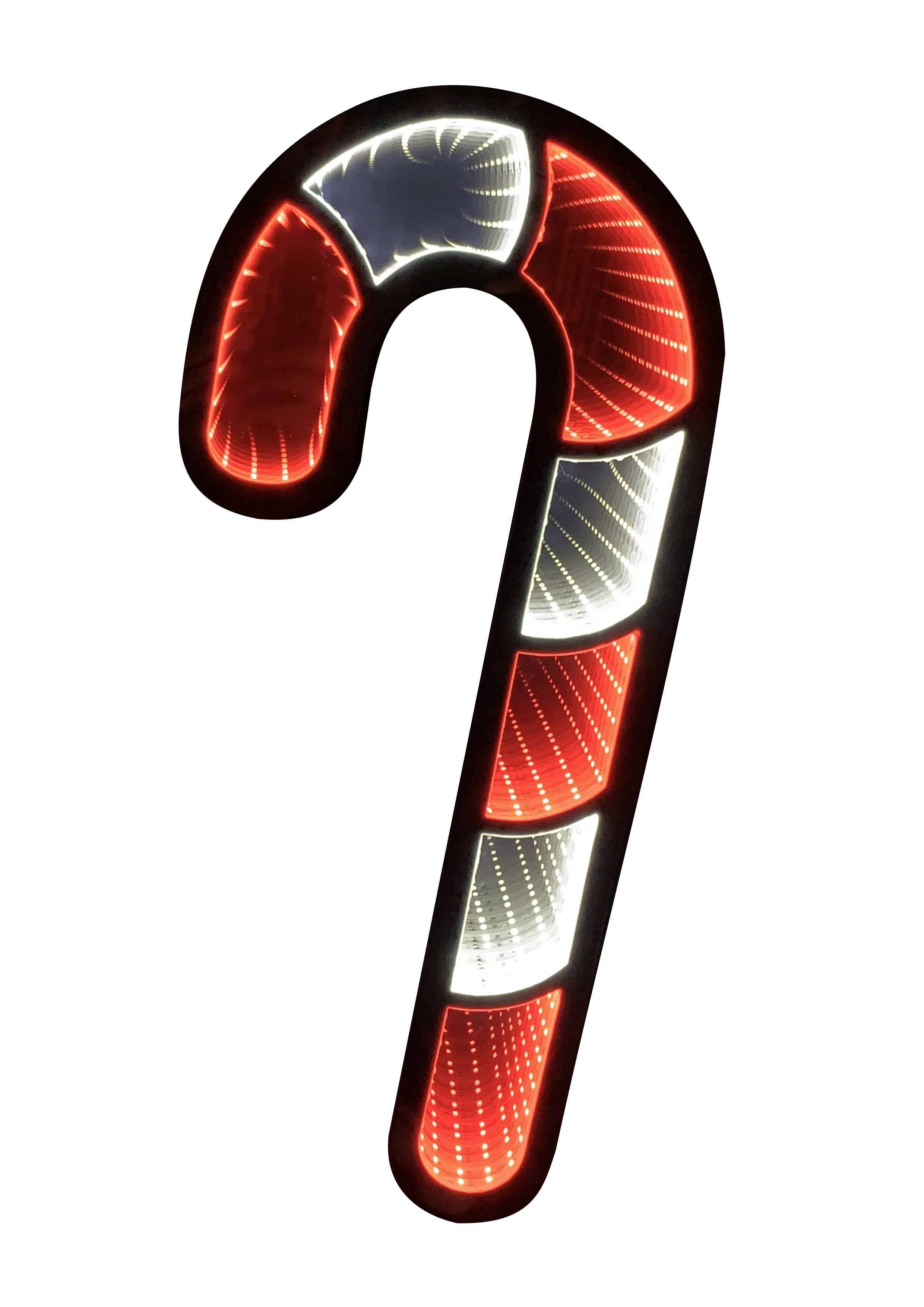 Christmas Lights Christmas Lighting Decoration Infinity Light Hanging Candy Cane