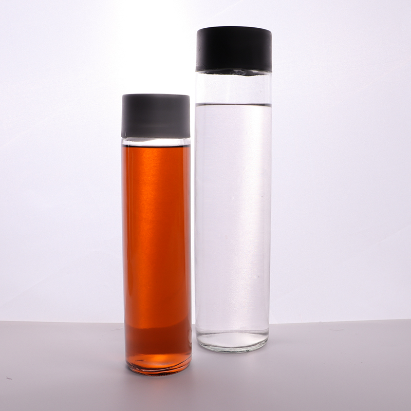 500 ml drink bottle tumbler wide mouth water glass bottle glass for soda mineral spring water