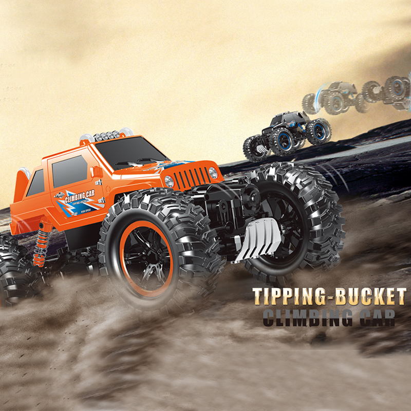 RC Tipping Bucket Climbing Car Kids Toy Remote Control Truck