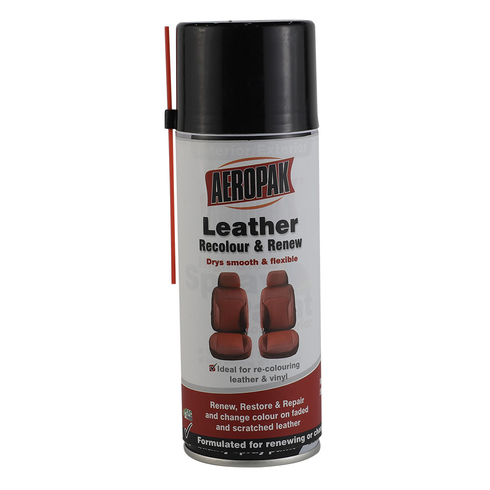 Aeropak 400ml Aerosol Leather Renew Spray Paint for Leather Shoes Bag