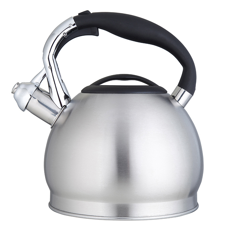 Stainless steel water boiling tea whistling kettle stovetop tea kettle water teapot with whistle