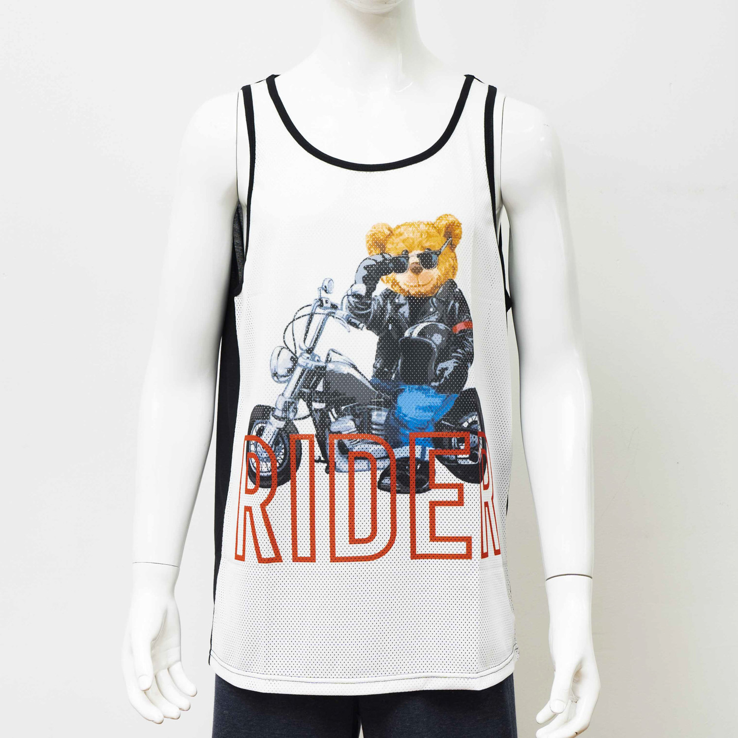 Mens 100%cotton Jersey T-Shirt With Print