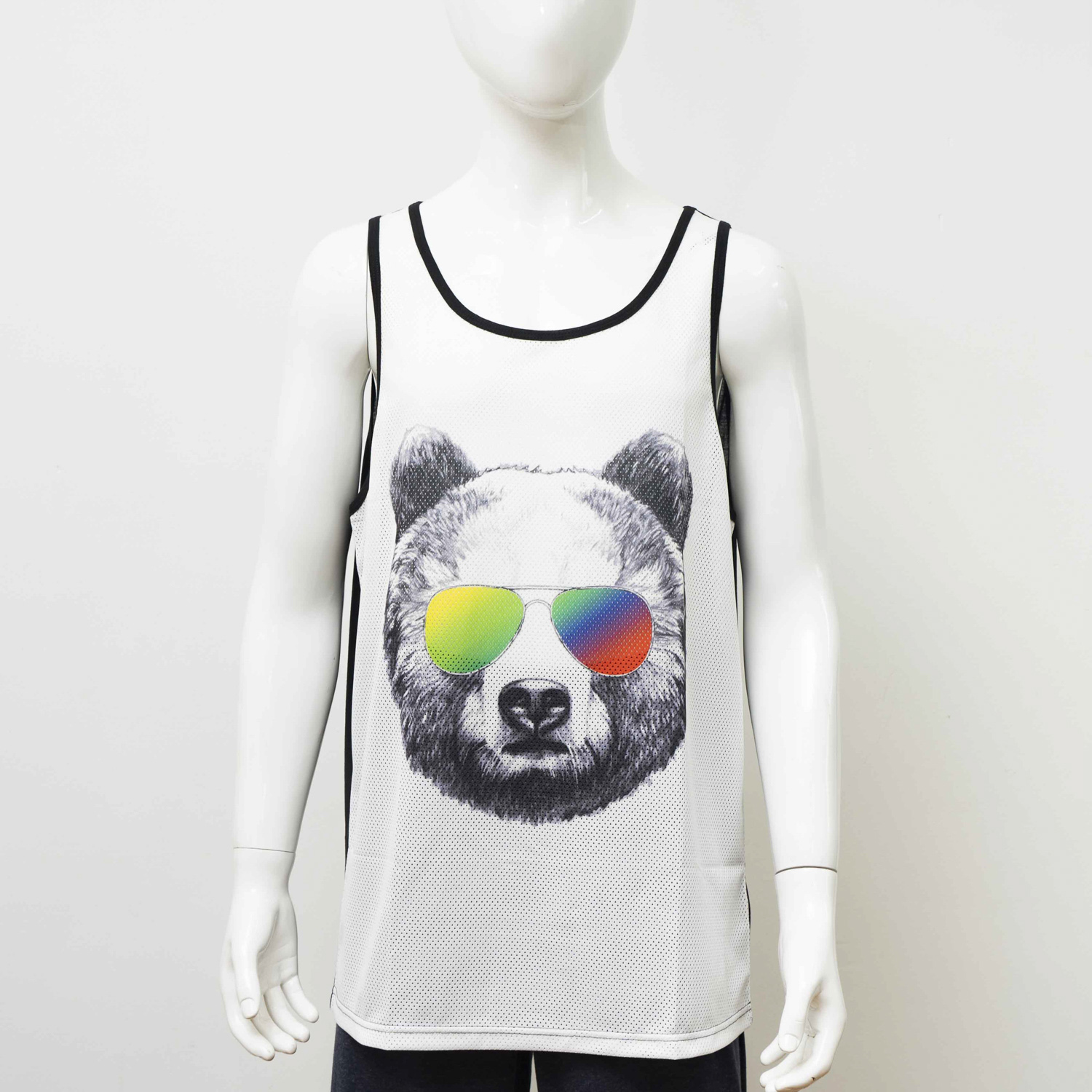 Mens 100%cotton Jersey T-Shirt With Print