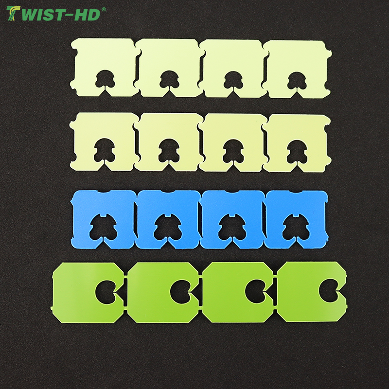 Customizable color bread clips