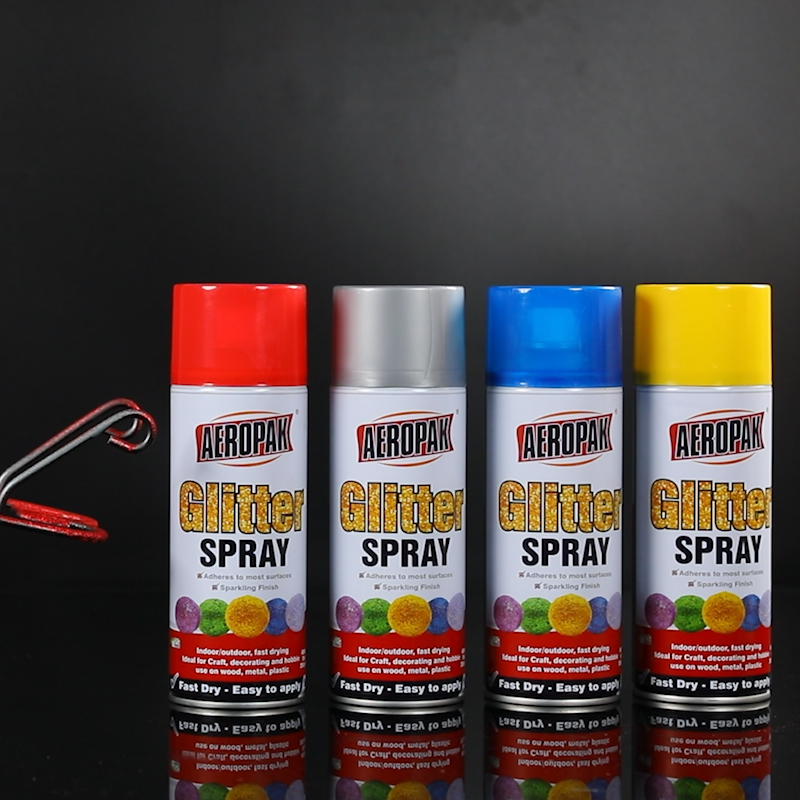 Aeropak 400ml Aerosol Glass Glitter Spray