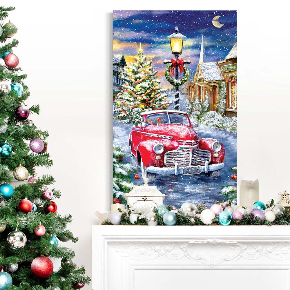 LED canvas printing wall art