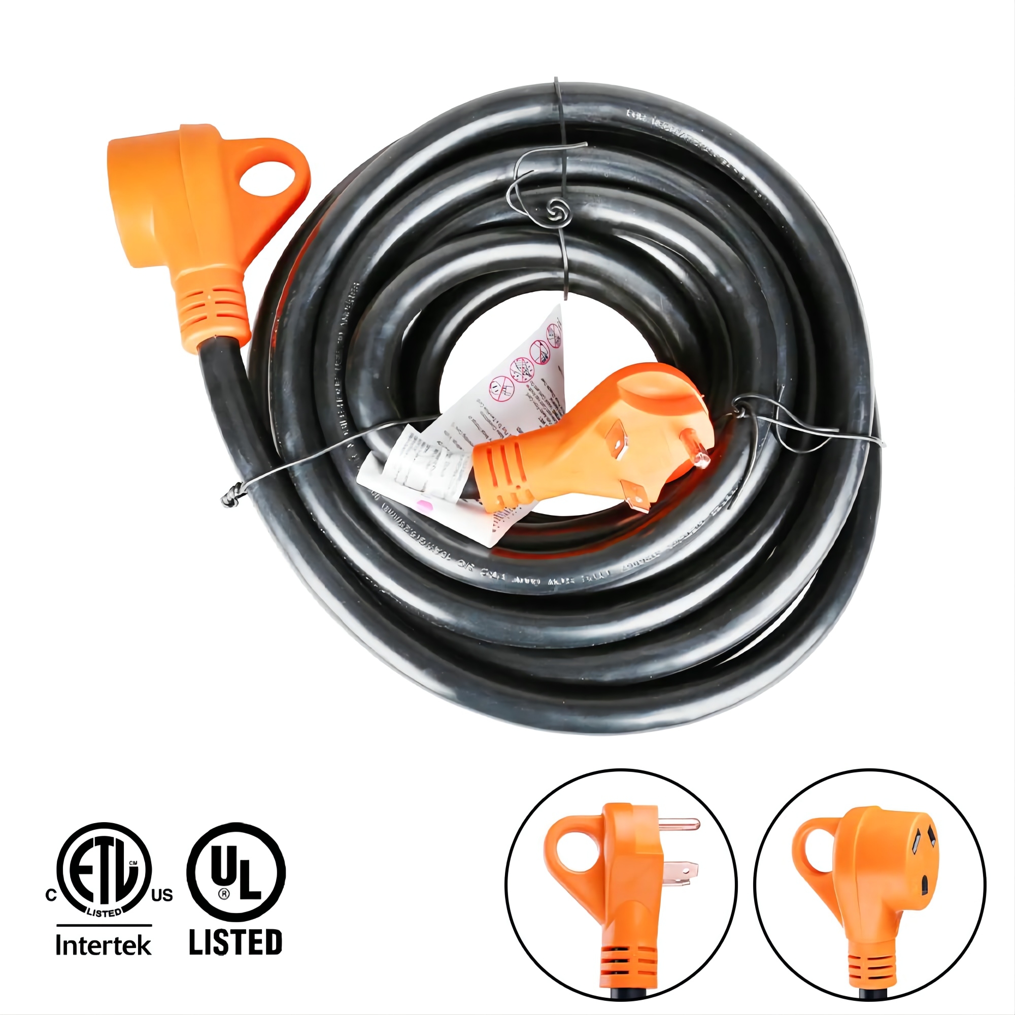 25 Foot 30 Amp RV Extension Cord RV30-25FH