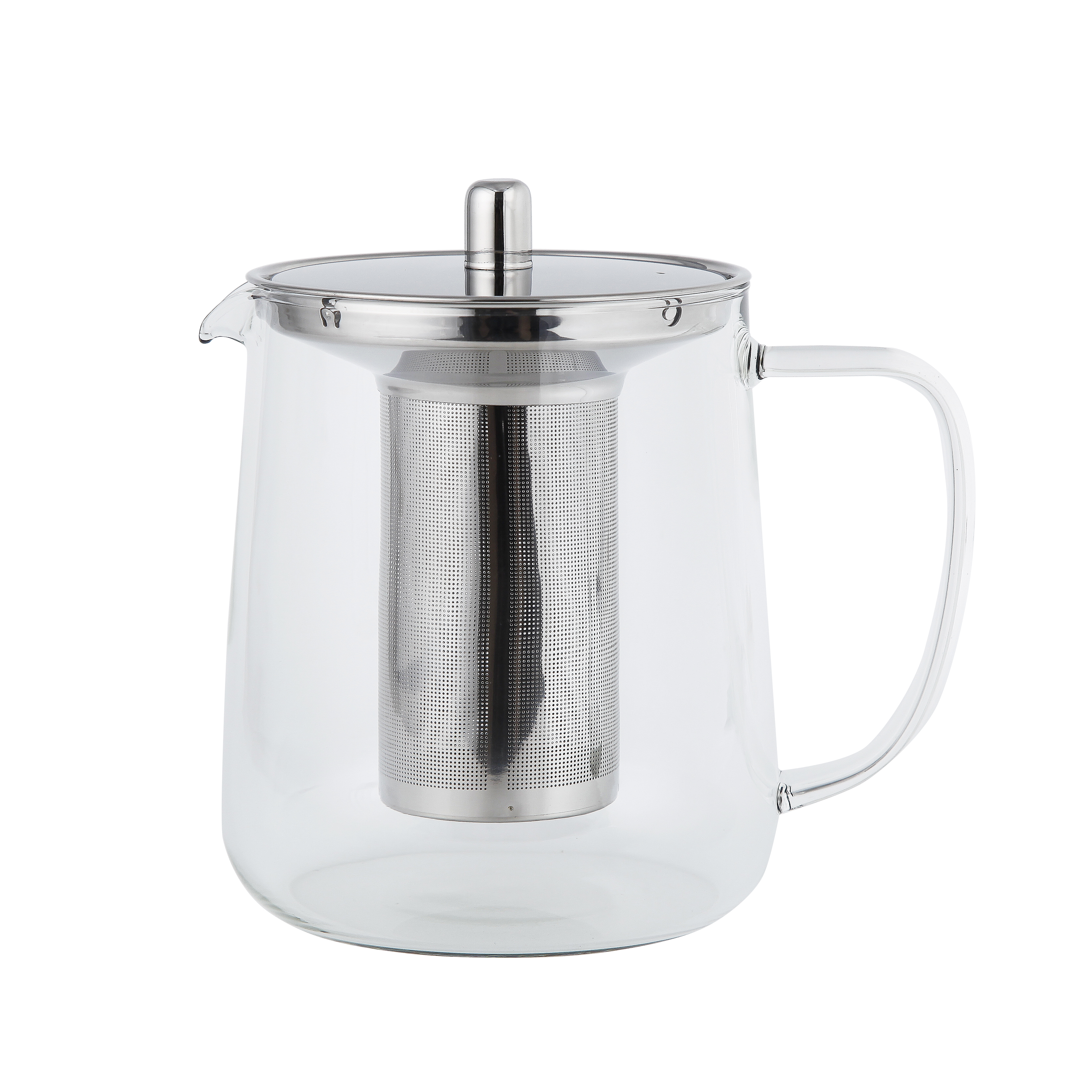 Stainless Steel Teapot Borosilicate Glass Teapot With Removeable Infuser Tea Maker Teapot Tea Kettle