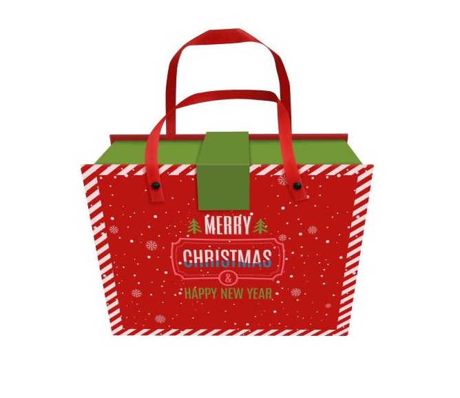 Portable Christmas gift box