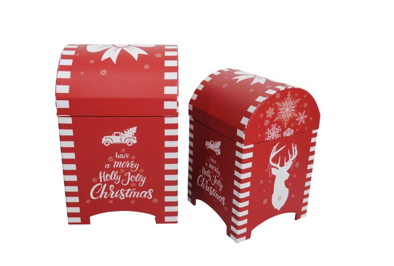 Christmas Mailbox shaped gift box