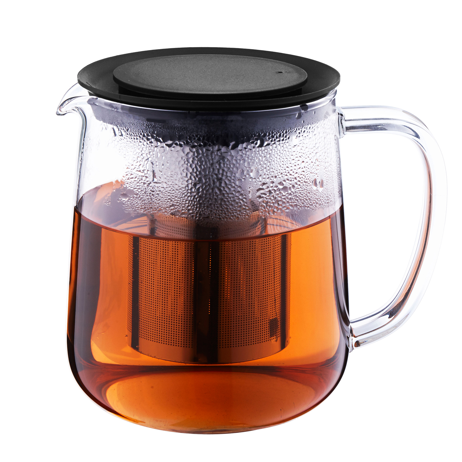 Stainless Steel Teapot Borosilicate Glass Teapot With Removeable Infuser Tea Maker Teapot Tea Kettle