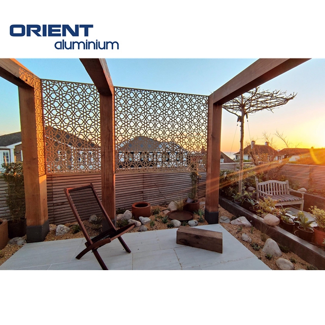 China Factory Manufacture High Quality Aluminium Laser Cut Screen/ Aluminium Laser Cut Panel