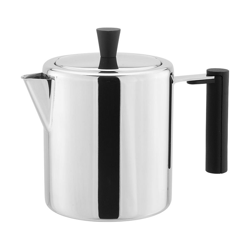 Stainless steel single wall insulated thermal tea maker teapot with with removable infuser teakettle