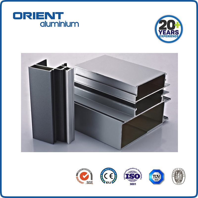 High Quality and High Standard Architectural Power Coated Aluminium Profiles