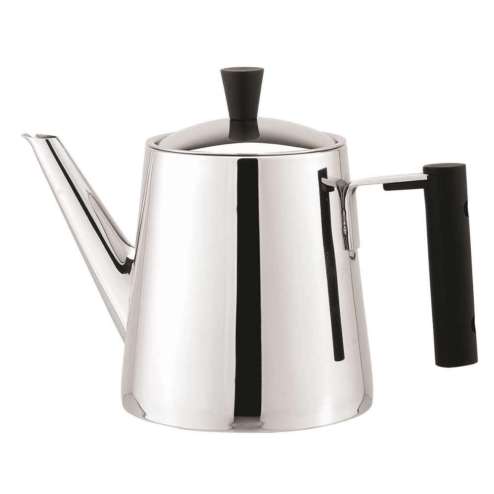 Stainless steel single wall insulated thermal tea maker teapot with with removable infuser teakettle